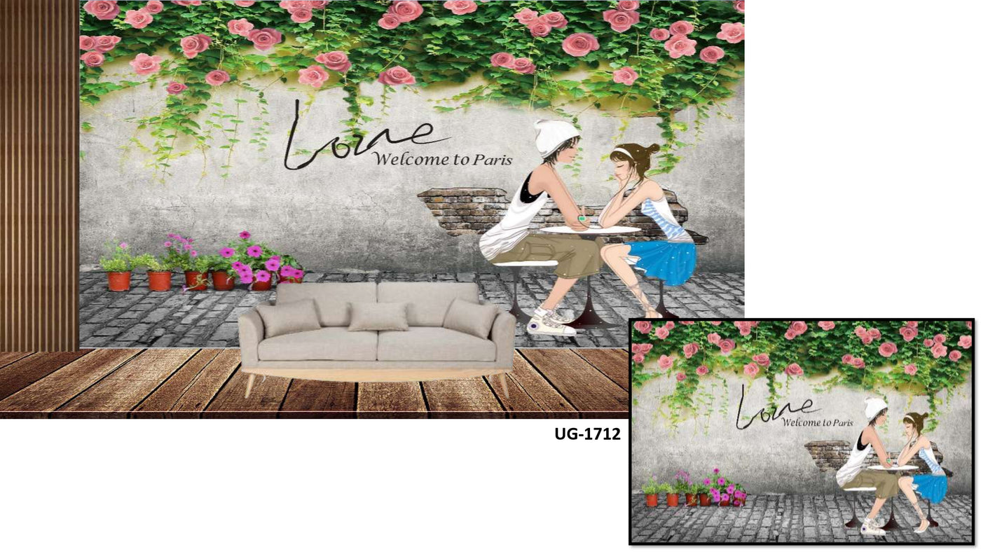 Grey cafe wallpaper