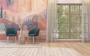 Unique Artful Boho Wallpaper