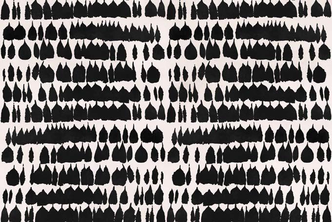 Unique Black And White Pattern Wallpaper