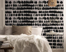 Unique Black And White Pattern Wallpaper