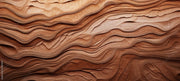 Unique Brown Textured Wooden Wallpaper