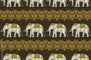 Unique Elephant Pattern Wallpaper