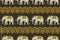 Unique Elephant Pattern Wallpaper