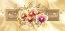 Vintage Flower Theme Ceiling Wallpaper