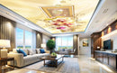 Vintage Flower Theme Ceiling Wallpaper