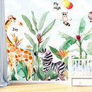 Jungle Paradise Animals Wallpaper