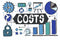 Cost Graph And Analytics Wallpaper