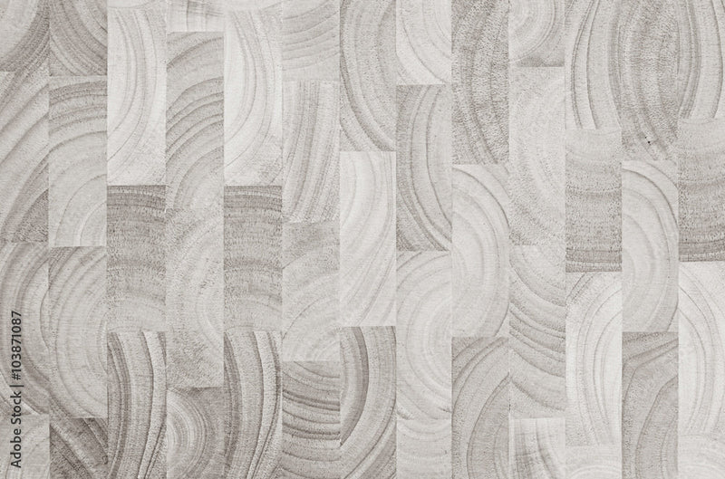 Wood Textured Look Boho Wallpaper