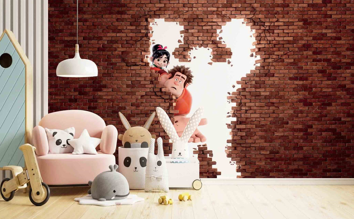 Wreck It Ralph Movie Scene Disney Wallpaper