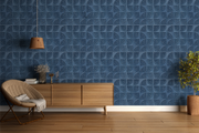 Electric Blue Self Adhesive Panel