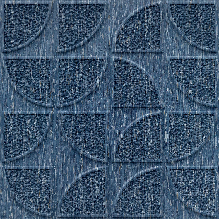 Electric Blue Self Adhesive Panel