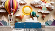 Imaginary Adventures - Kids'3D Cartoon World Wallpaper