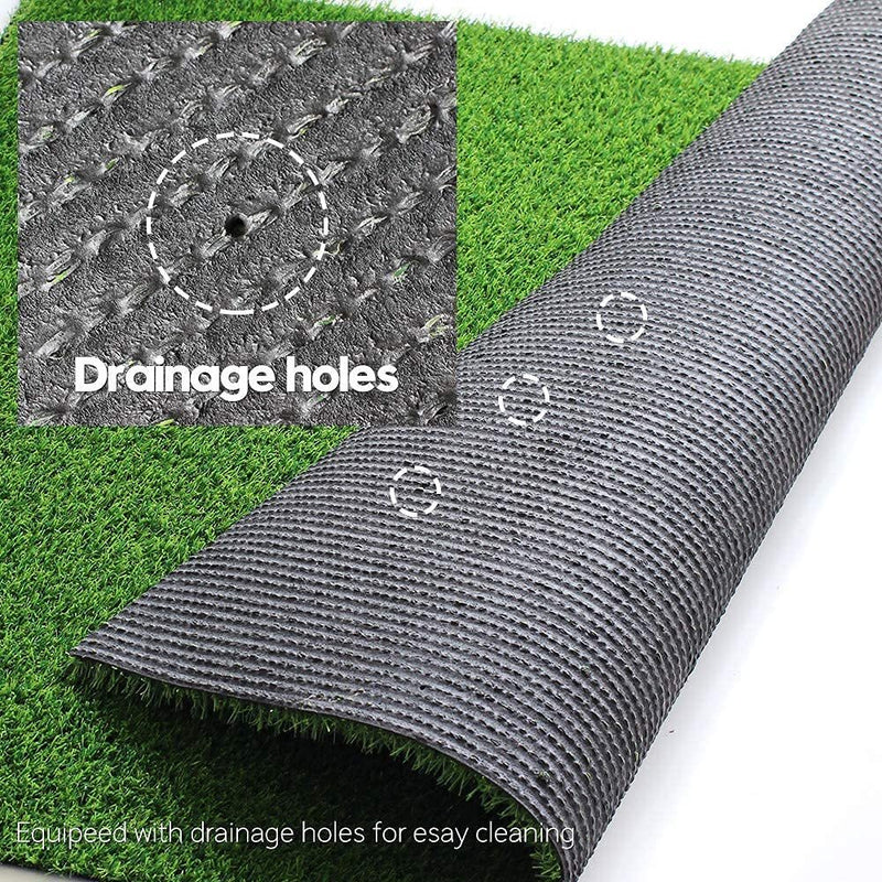 45mm Artificial Green Grass Mat for Balcony Living Room Lawn Roll Floor Carpet Waterproof Washable