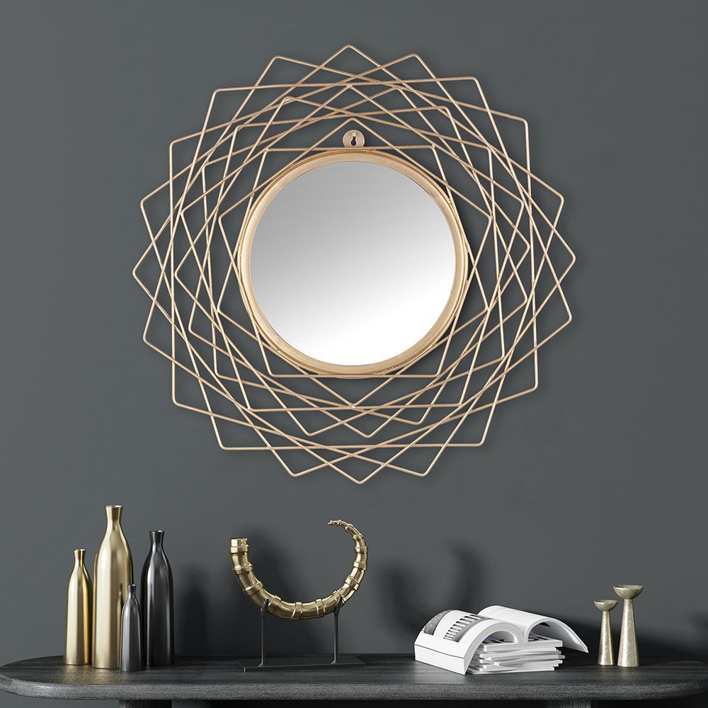 Classy Wall Hangings Bronze Mirror interior decor