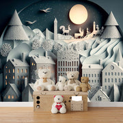 Imaginary Adventures - Kids' Cartoon 3D Palace Wallpaper