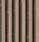 Wooden Stripes Look Marble Wallpaper Roll