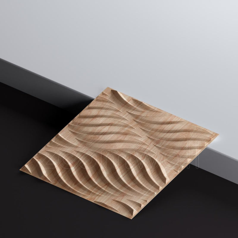 Waves 3D PVC Panel