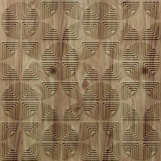 Walnut Wood Foam Panel