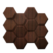 WALNUT WOOD PVC Panel
