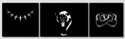 Black Panther Wall Art, Set Of 3