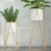 Fancy Metal Planter Set Of 2 (39)
