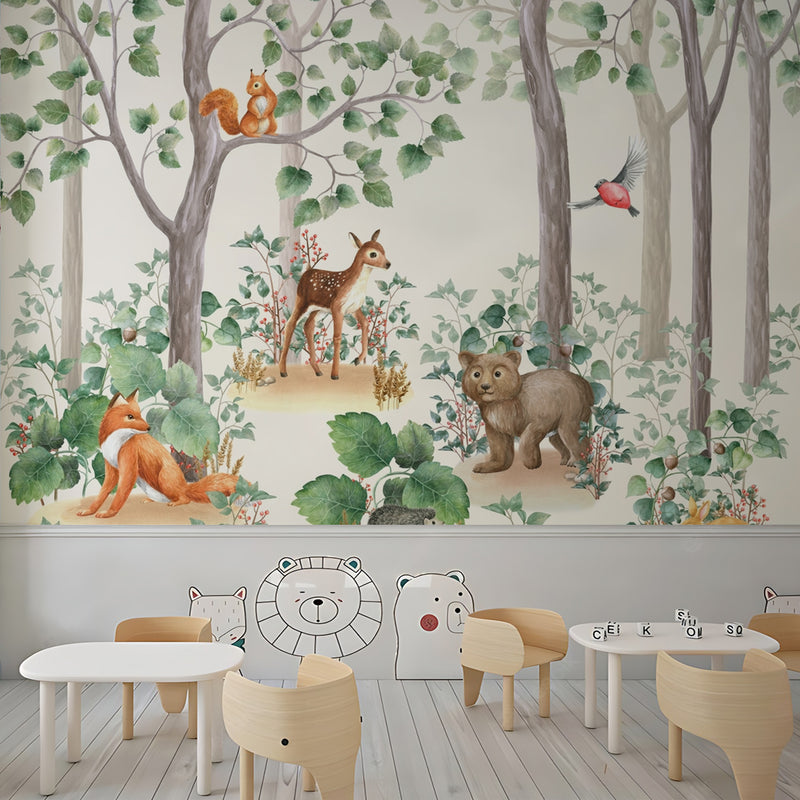 Enchanted Forest Nursery Wallpaper