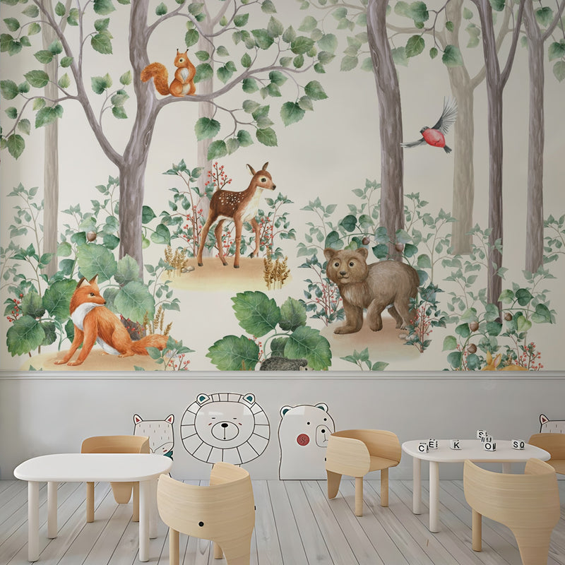 Enchanted Forest Nursery Wallpaper – Myindianthings