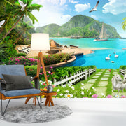 Green Landscape Wallpaper
