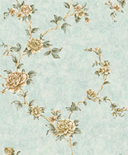 Las Vegas Floral bed Wallpaper