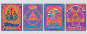 Psychedelic Wall Art, Set Of 4
