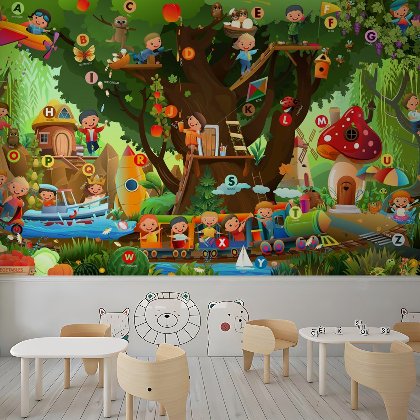 Nature School Wallpaper