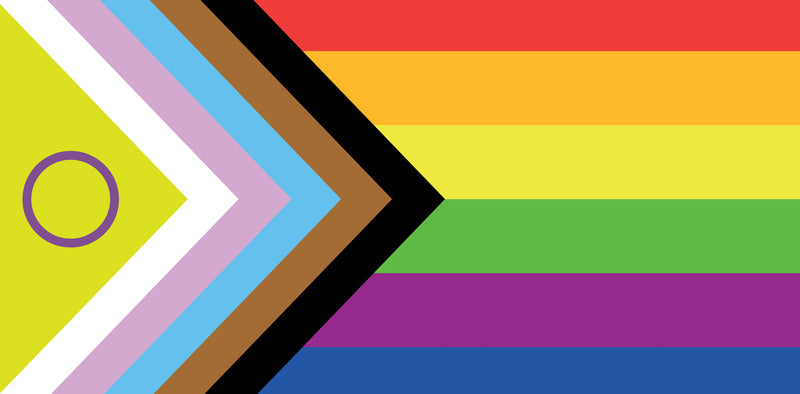 LGBTQ Flag Self Adhesive Sticker Poster