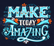 Make Amazing Quote Design Self Adhesive Sticker For Cabinet