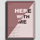 Here With Me Art