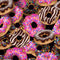 Donuts Art Self Adhesive Sticker For Refrigerator