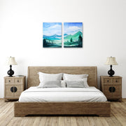Nature Landscape Wall Art 10, Set Of 2