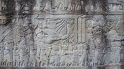 Depicting A King Riding An Elephant