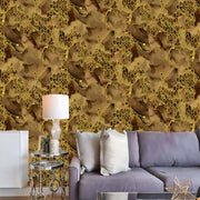 Shine 2 Floral Honey Comb Wallpaper