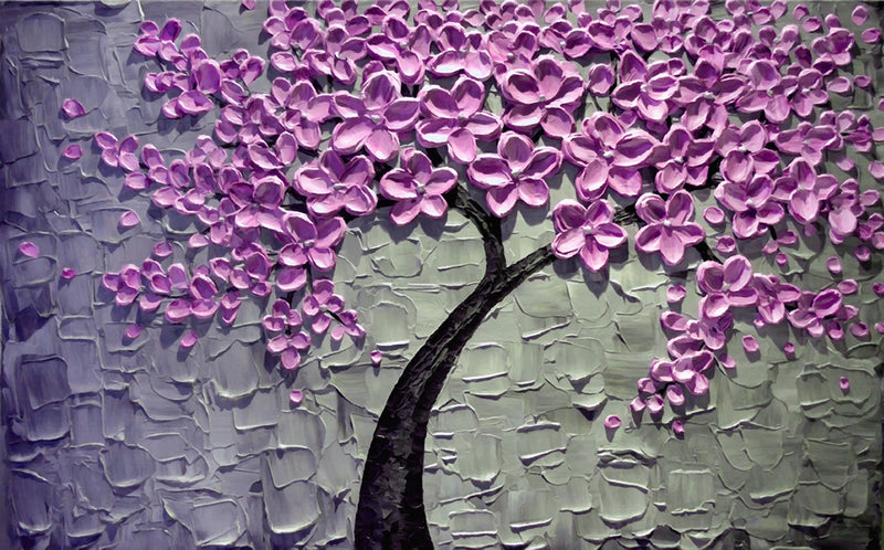 3D pink Flowers Customize Wallpaper
