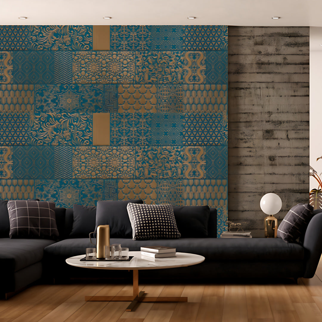 Moroccan Border tile Customised Wallpaper