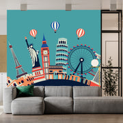 London Wall Mural