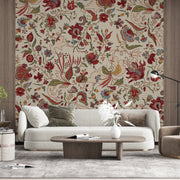 Floral Print Wallpaper