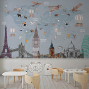Monument Vector School Wallpaper