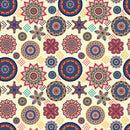 Brown Mandala Multi Design Art Self Adhesive Sticker For Table