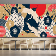 Flamingo Traditional Wallpaper