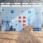 Industrial Illustration Wallpaper