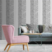 Milan Non Woven Grey Textured Wallpaper