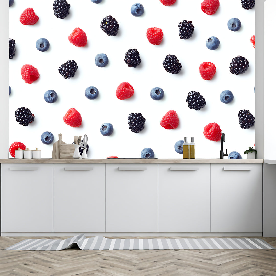 Grapes On White Customize Wallpaper