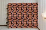Brown Colour 3D Self Adhesive Sticker For Wardrobe