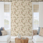 Las Vegas Floral bed Wallpaper